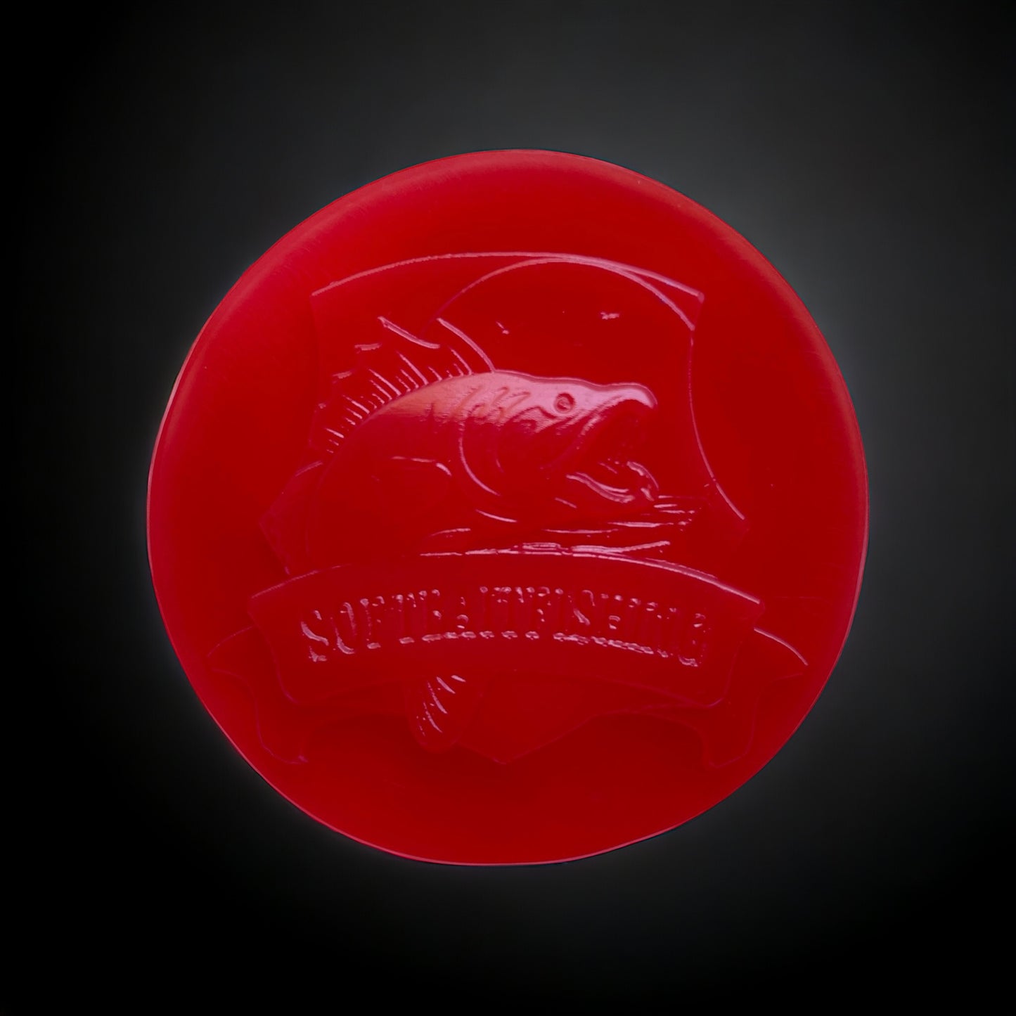 Kolor Softbait: Fluo Blood Orange Transparent