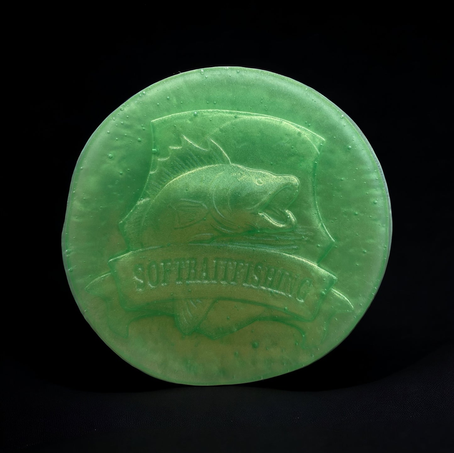 Kolor miękkiej przynęty: Trawiasta zieleń perłowa