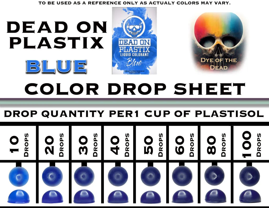 Dead on Plastix - BLUE D.O.P. USA 🇺🇸