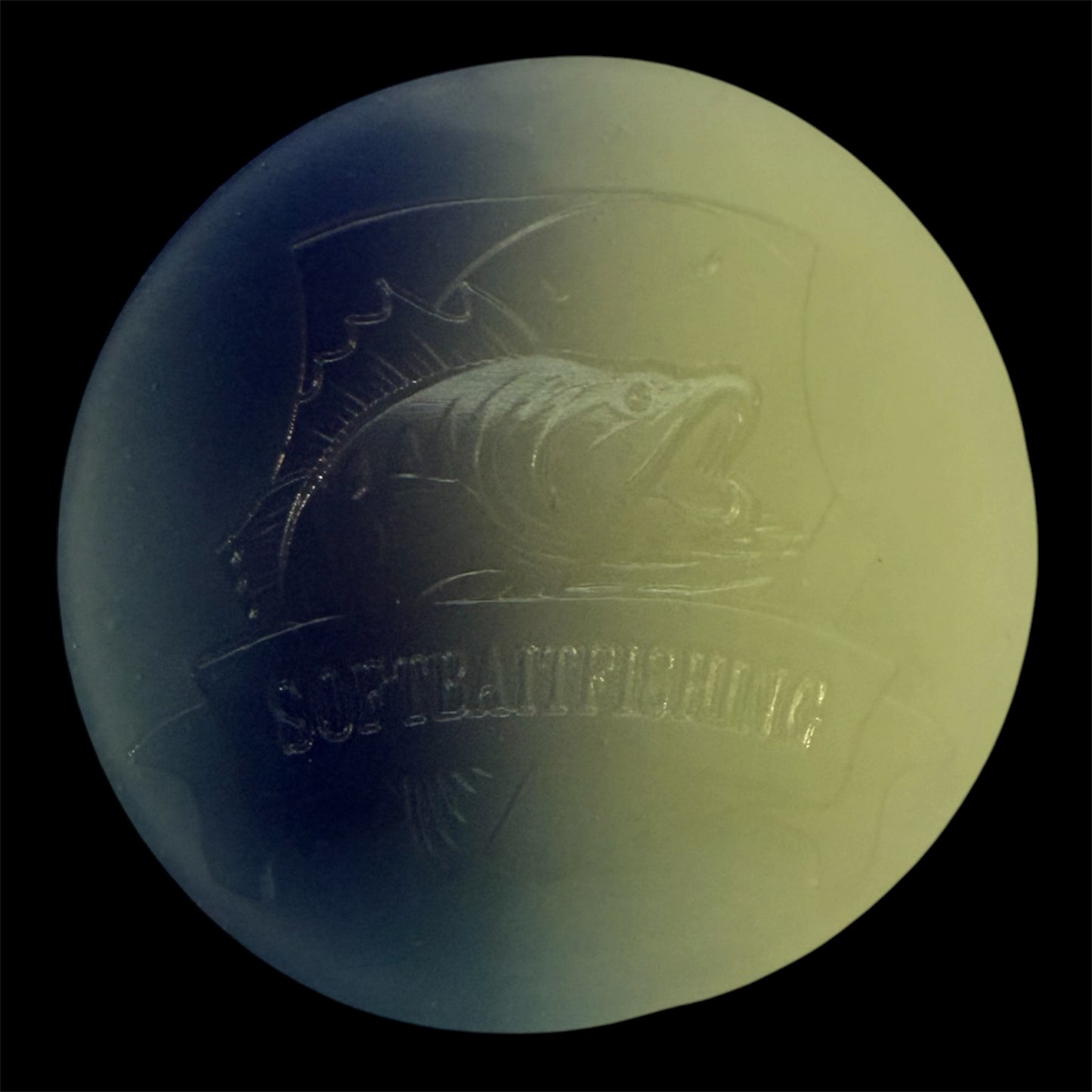 Softbait Color: SunWizard White-Navyblue