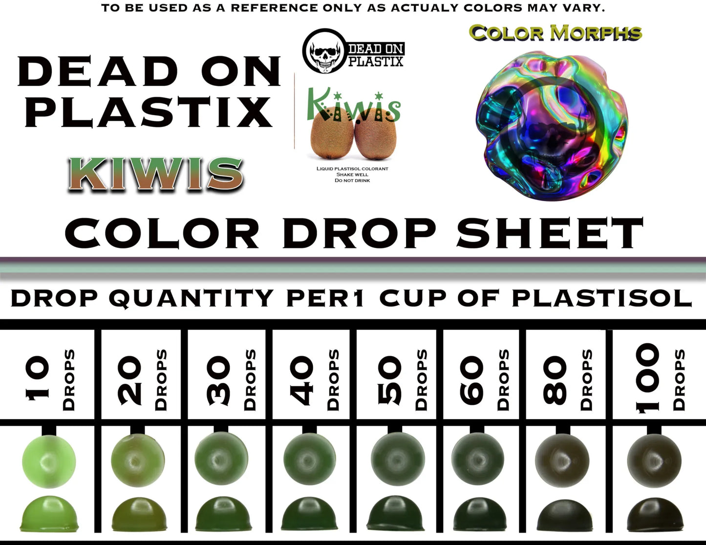 Dead on Plastix - KIWIS D.O.P. USA 🇺🇸