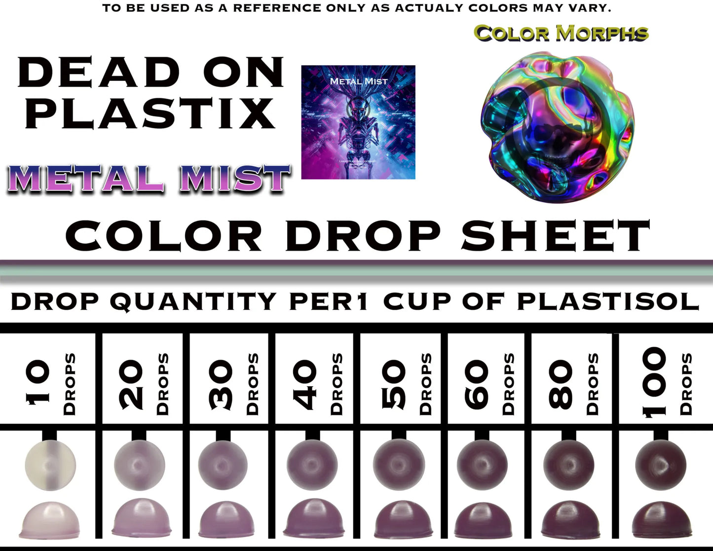 Dead on Plastix- METAL MIST D.O.P. USA 🇺🇸