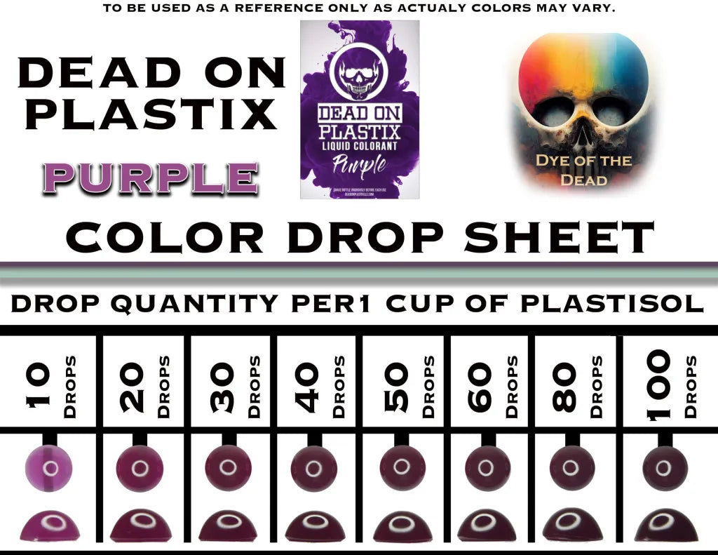 Dead on Plastix - PURPLE D.O.P. USA 🇺🇸
