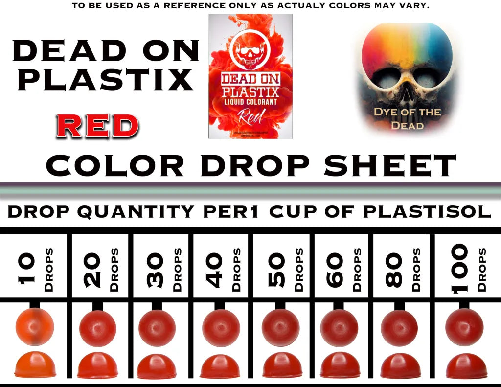 Dead on Plastix - RED D.O.P. USA 🇺🇸