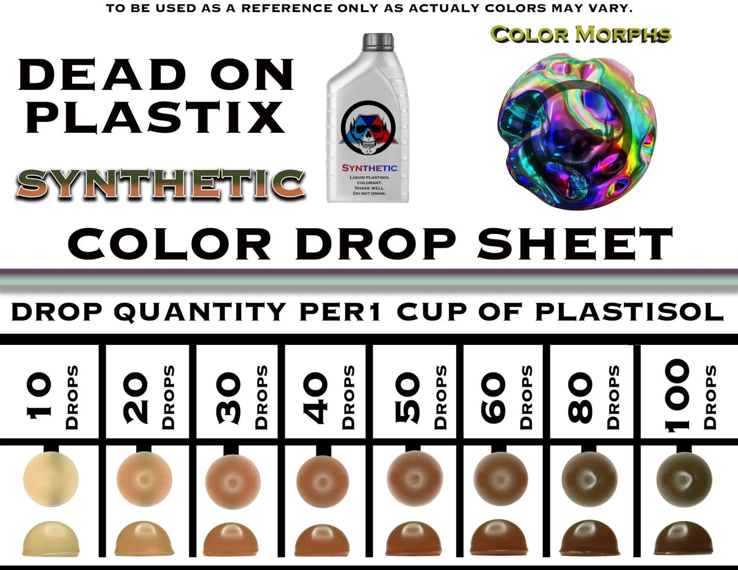 Dead on Plastix - SYNTHETIC (Motoroil Sand) D.O.P. USA 🇺🇸