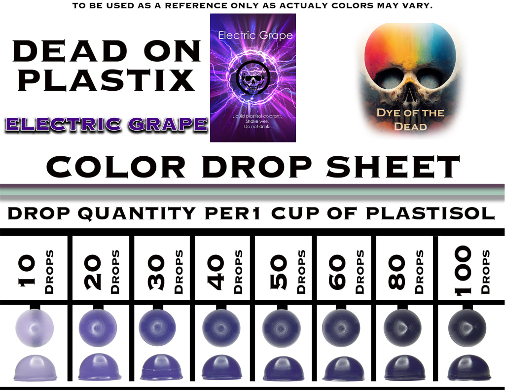 Dead on Plastix - ELECTRIC GRAPE D.O.P. USA 🇺🇸