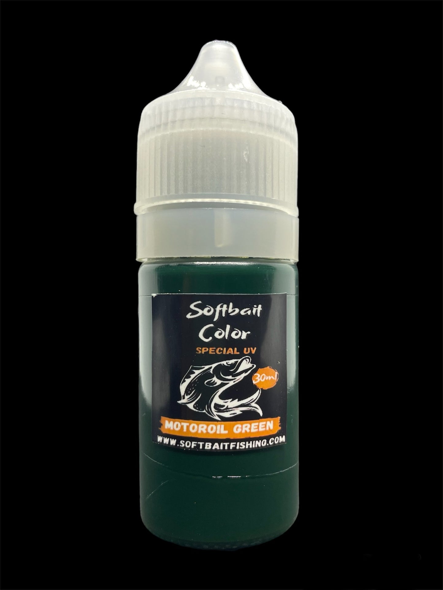 Softbait Kolor: Motoroil Green