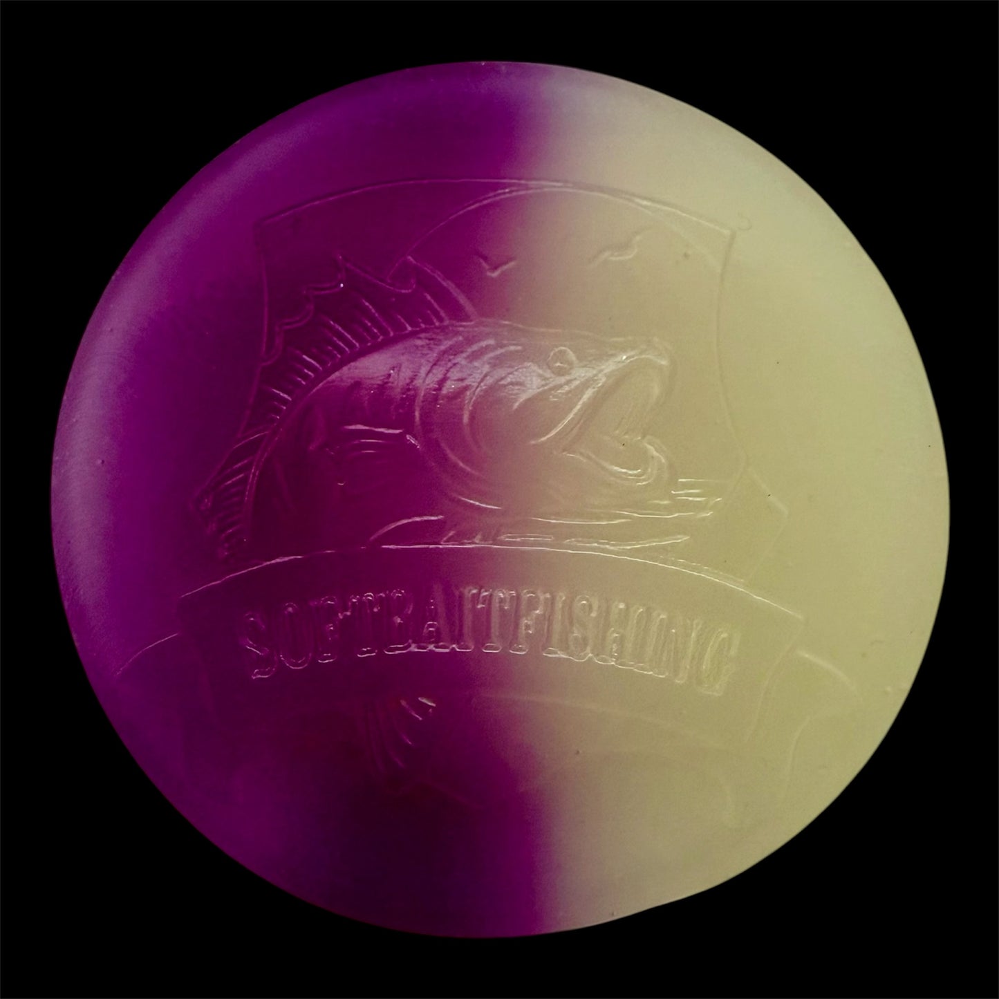 Softbait Color: SunWizard White-Purple