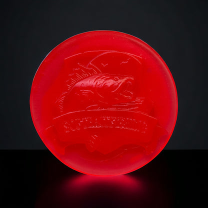 Softbait-Farbe: Fluo Red Transparent