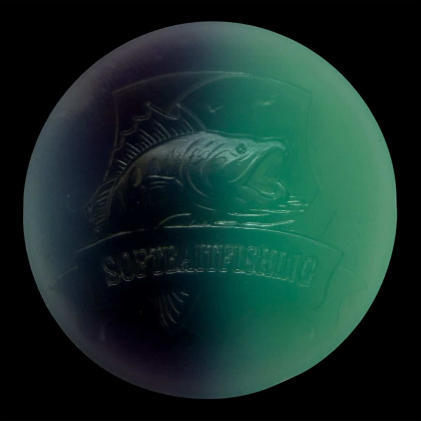 Softbait Color: SunWizard Junebug Mint