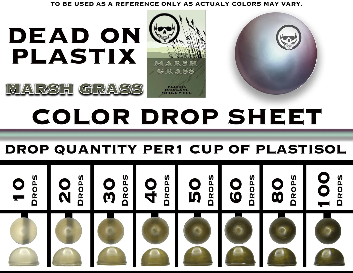 Dead on Plastix- Marsh Grass D.O.P. USA 🇺🇸