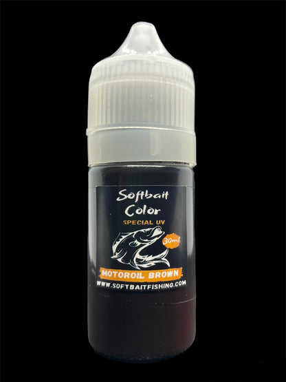 Softbait Color: Motoroil Brown