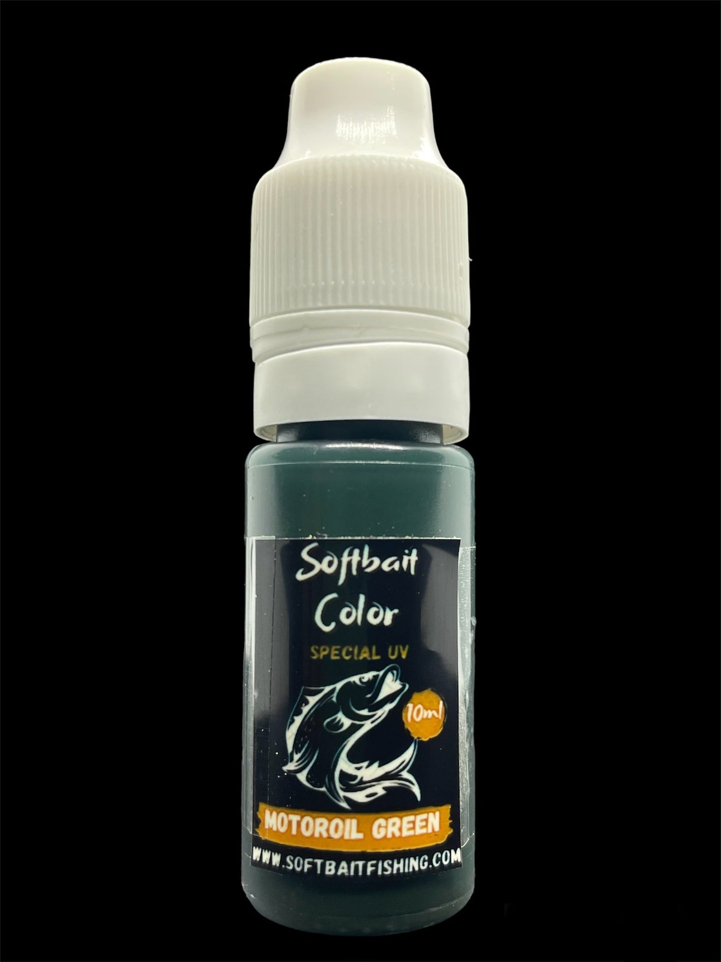 Softbait Color: Motoroil Green