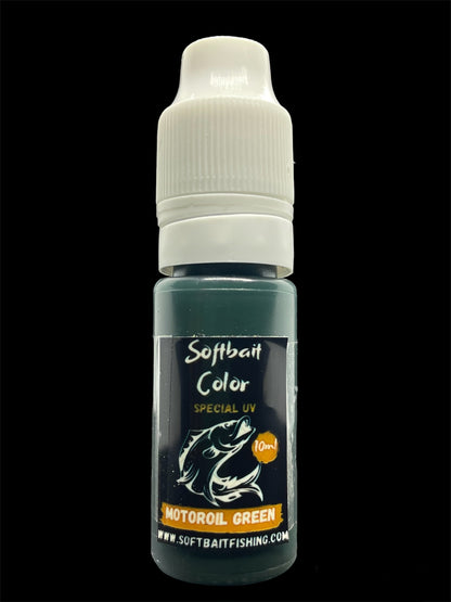 Softbait Color: Motoroil Green